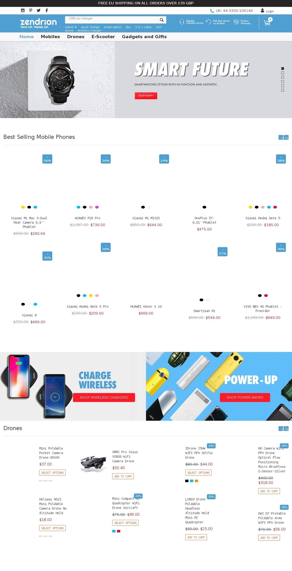 seiko-shopify-v1-9-0 Shopify theme site example zendrian.com