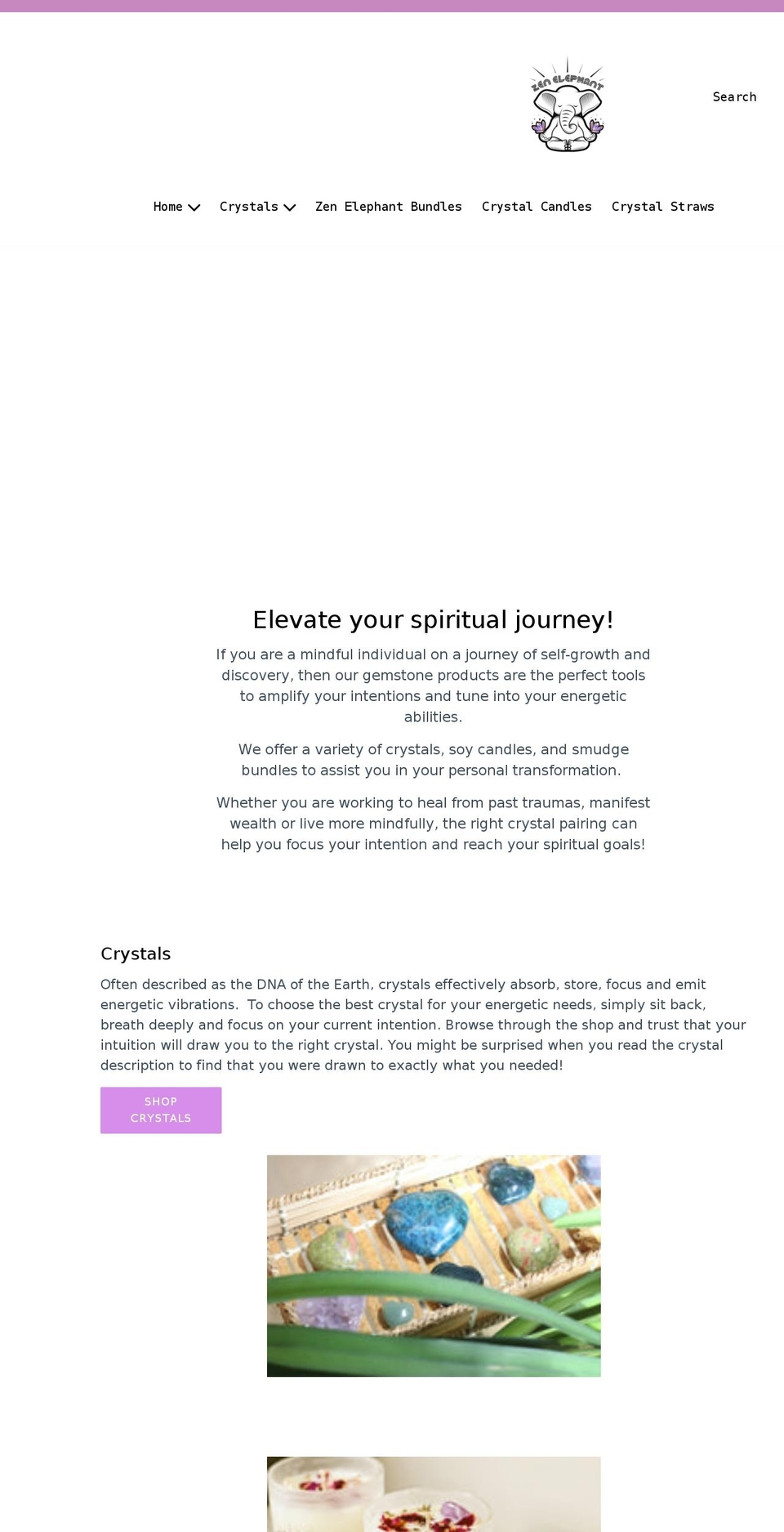 zenelephant.shop shopify website screenshot