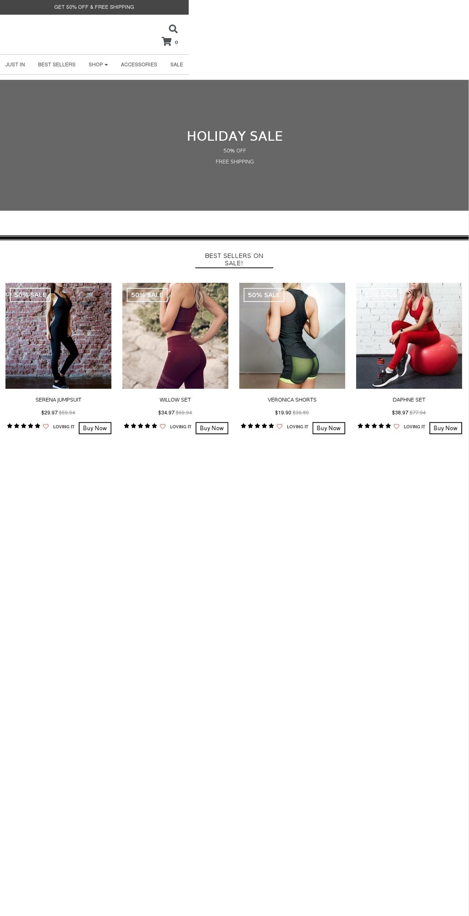 zenfitt.com — Shopify storefront screenshot