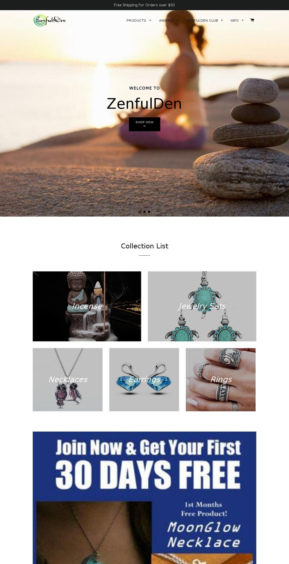 zenfulden.com shopify website screenshot