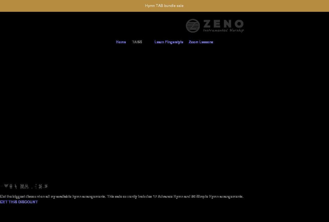 zenoguitar.com shopify website screenshot