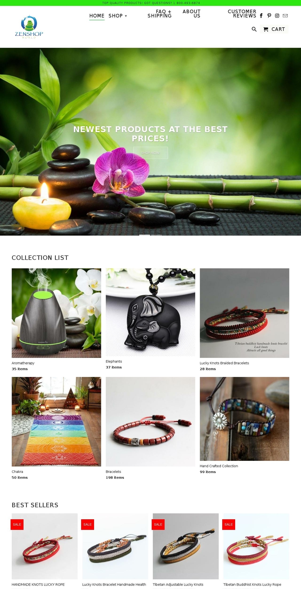 zenshopworld.com — Shopify storefront screenshot