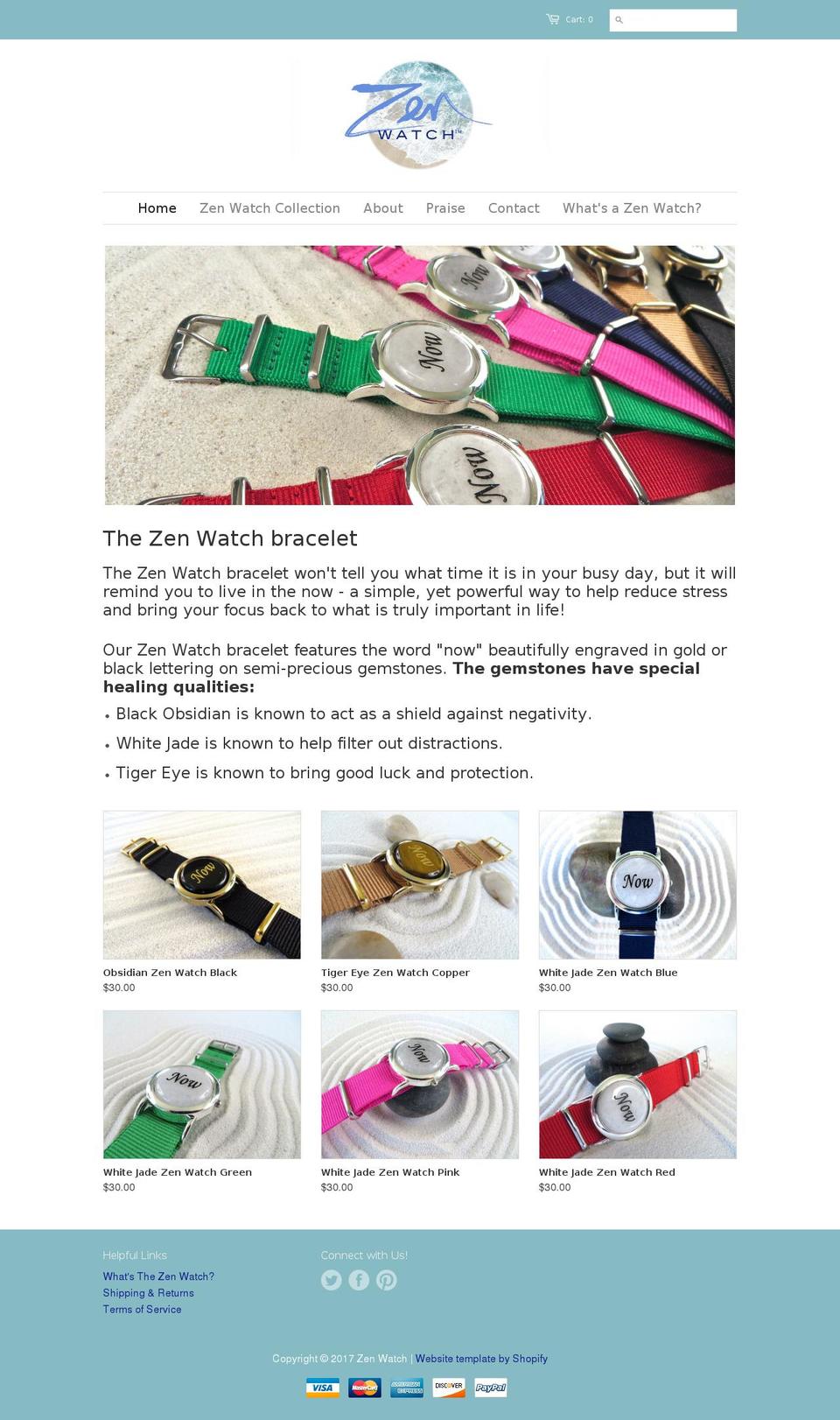zenwatch.com shopify website screenshot