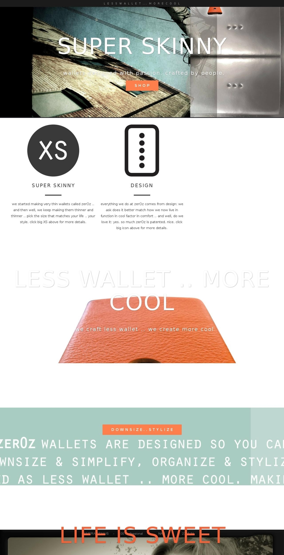 zer0z.com shopify website screenshot