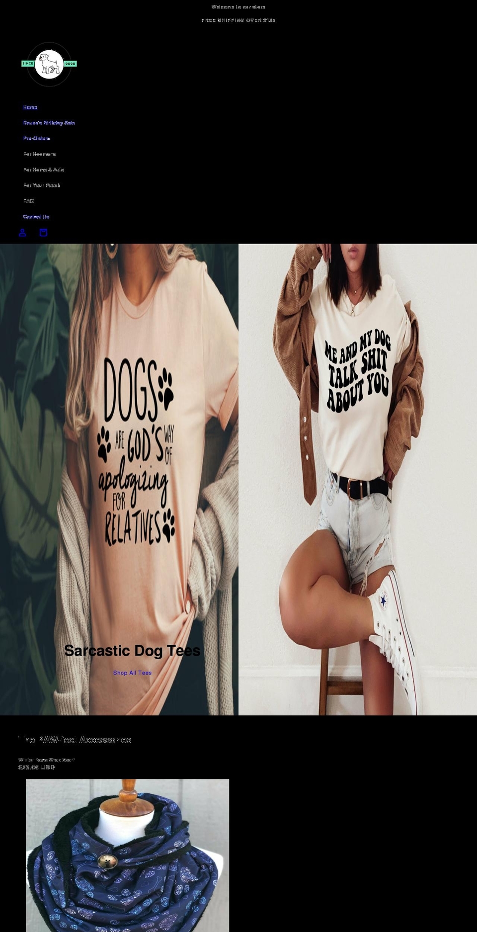 zeroanddeuce.com shopify website screenshot