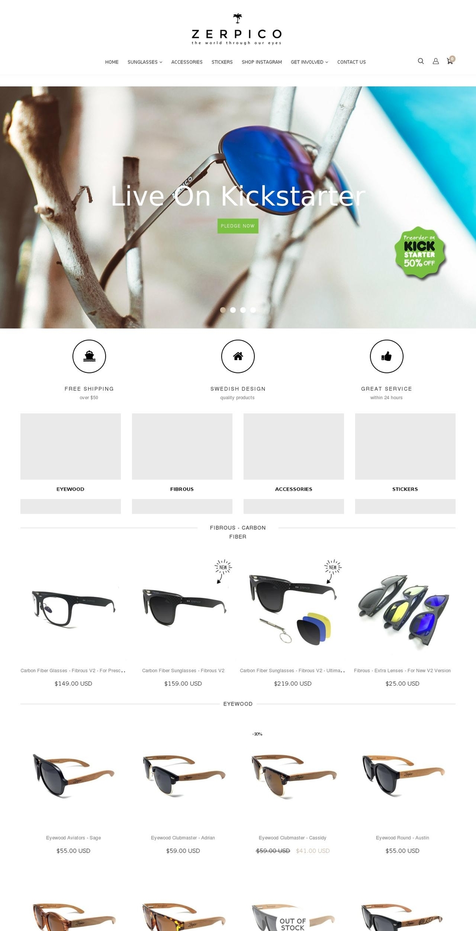 zerpico.com shopify website screenshot