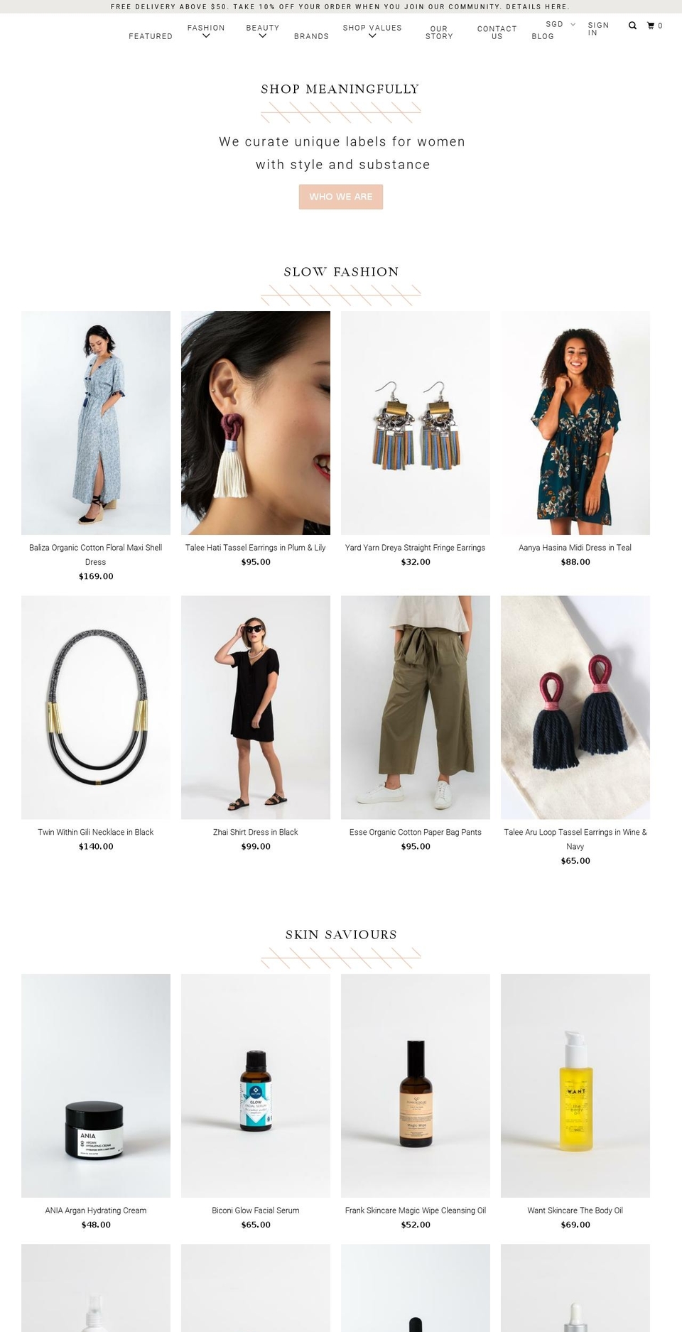 zerrin.com — Shopify storefront screenshot