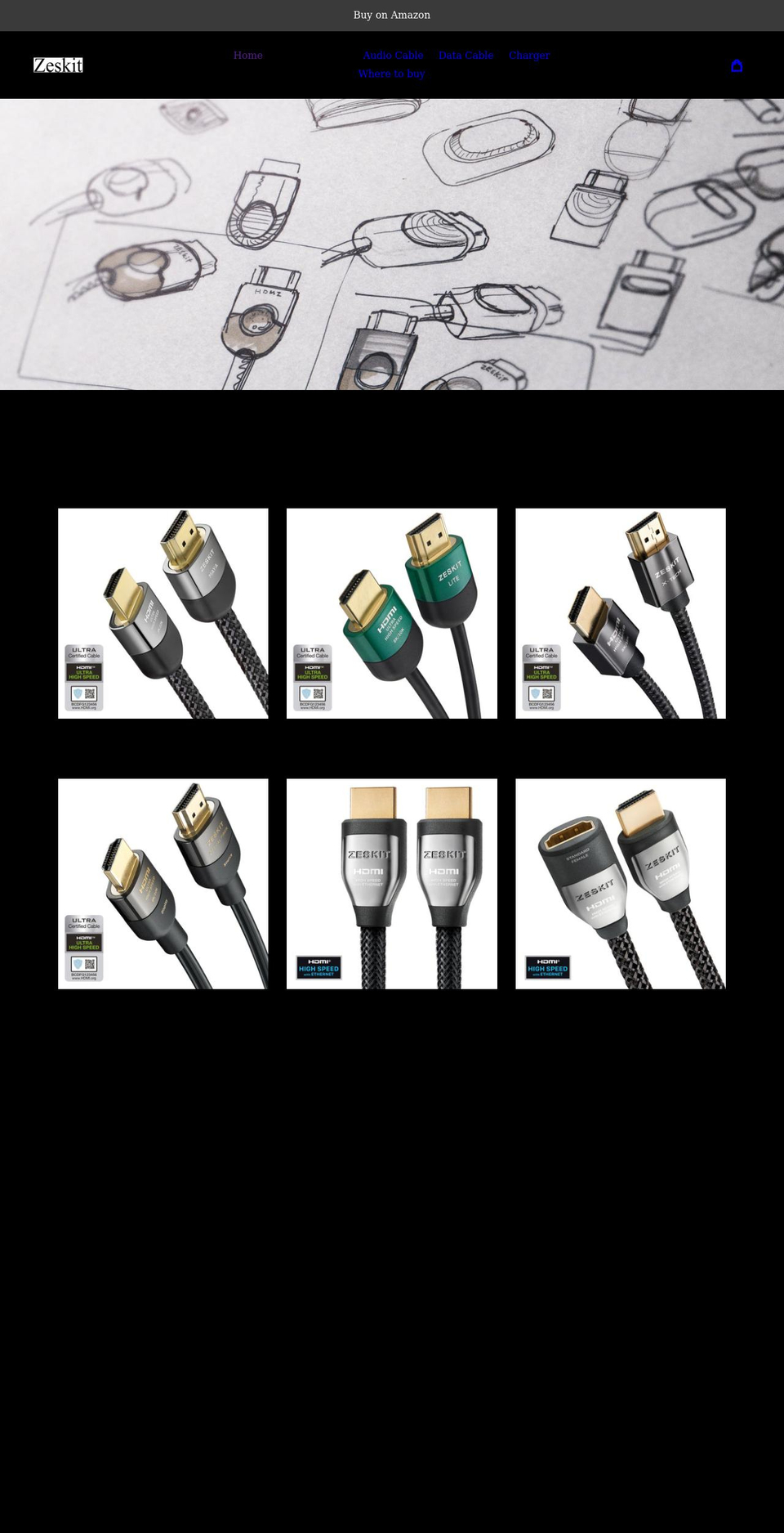 zeskit.com shopify website screenshot