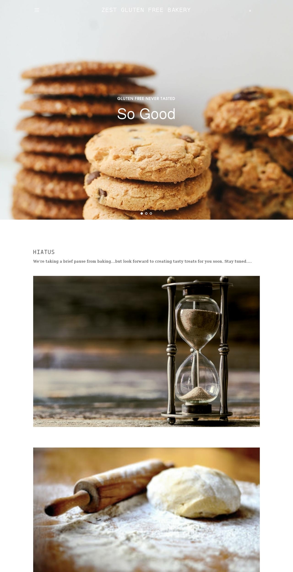 zestglutenfree.com shopify website screenshot