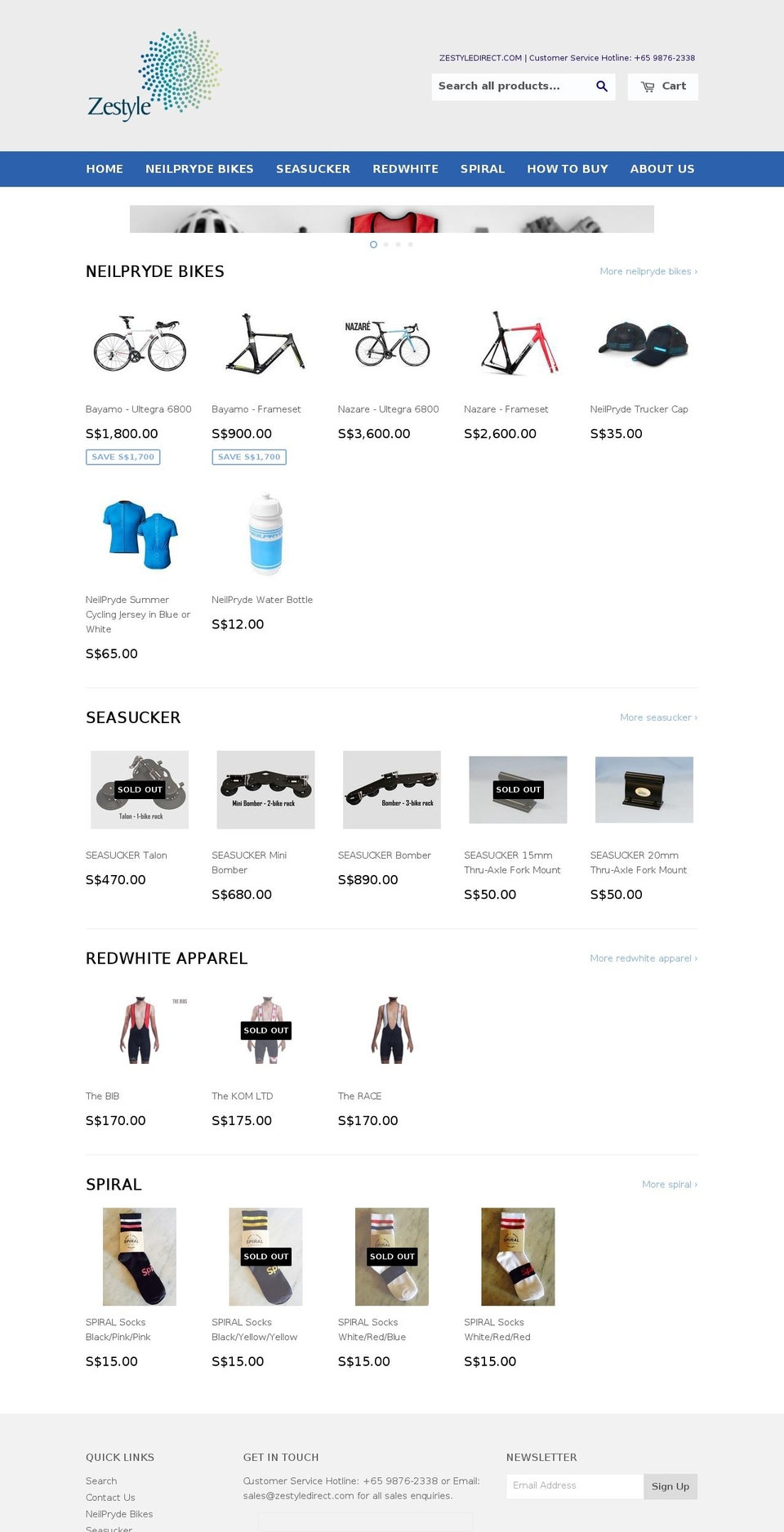 zestyledirect.com shopify website screenshot