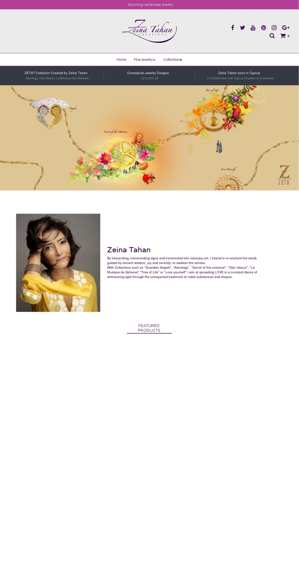 zeta7.com — Shopify storefront screenshot