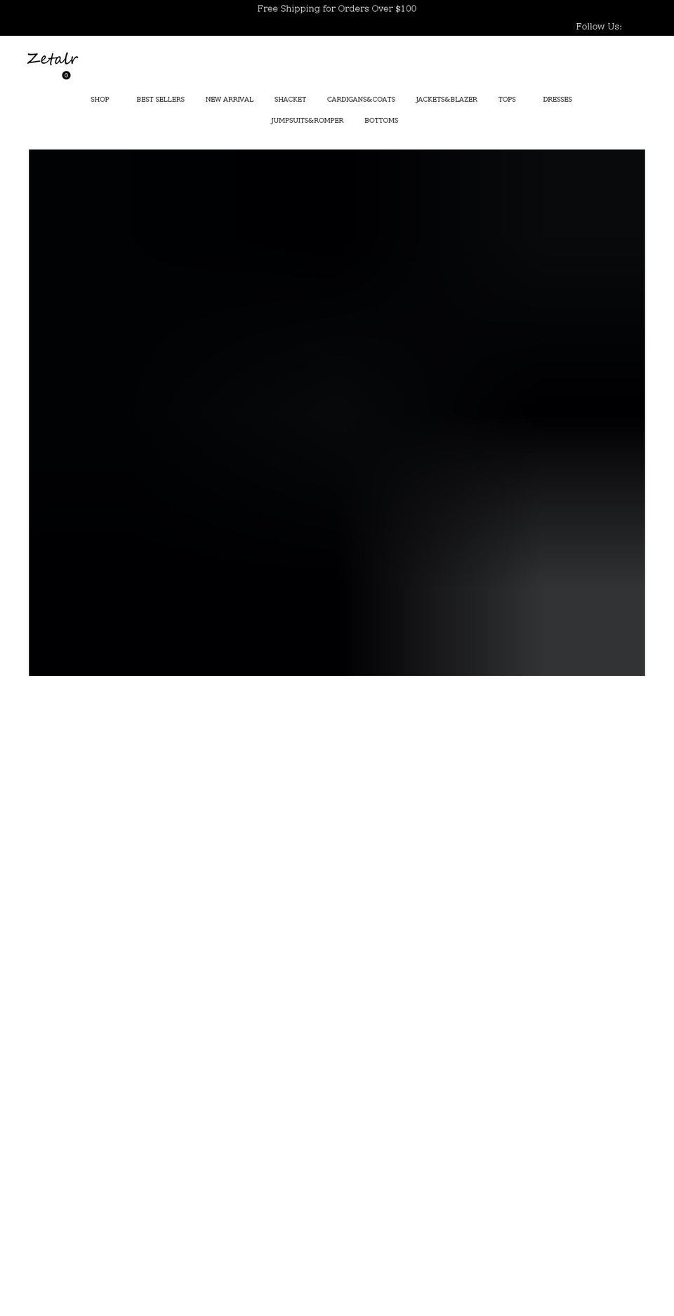 zetalr.com shopify website screenshot