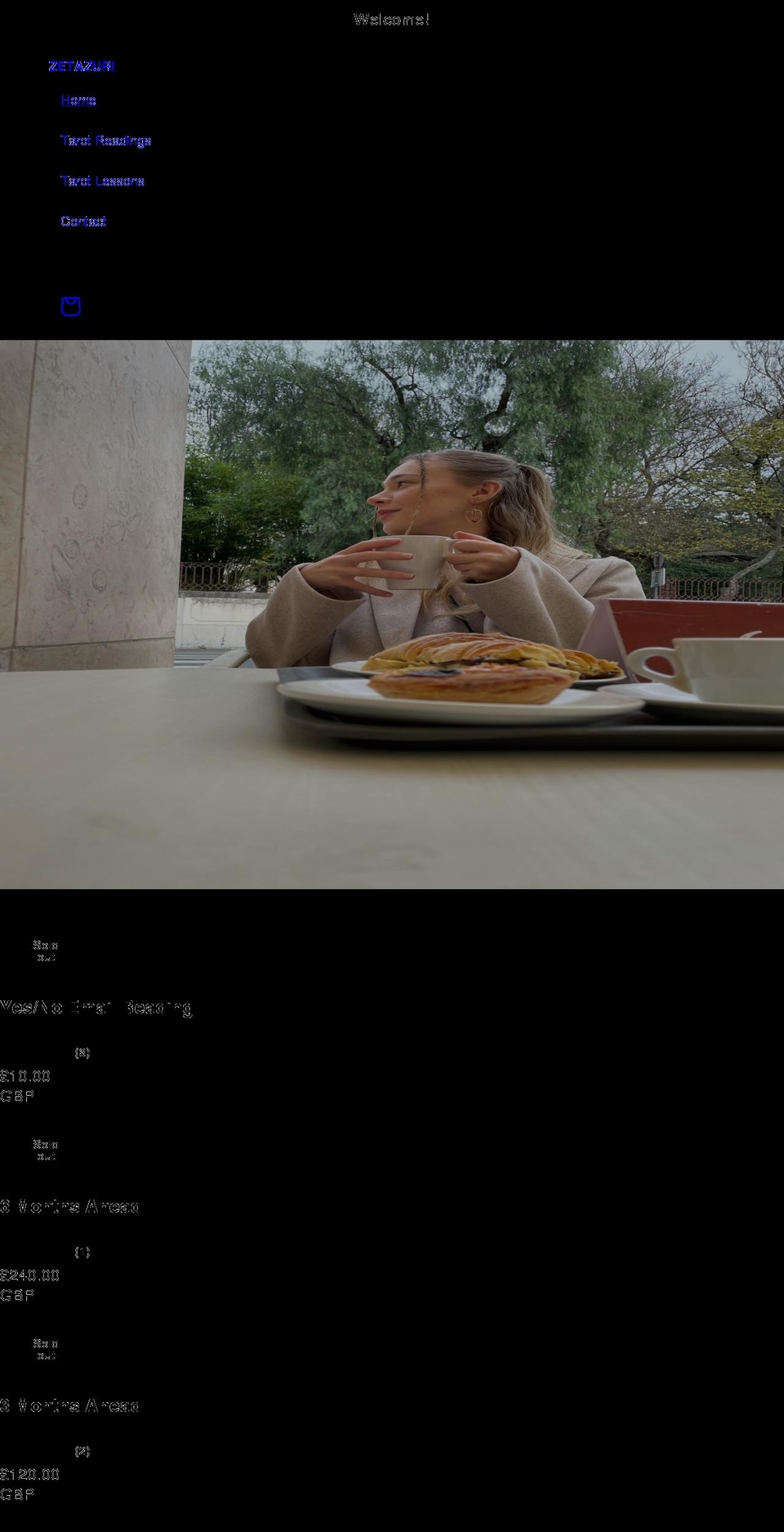 zetazuri.com shopify website screenshot