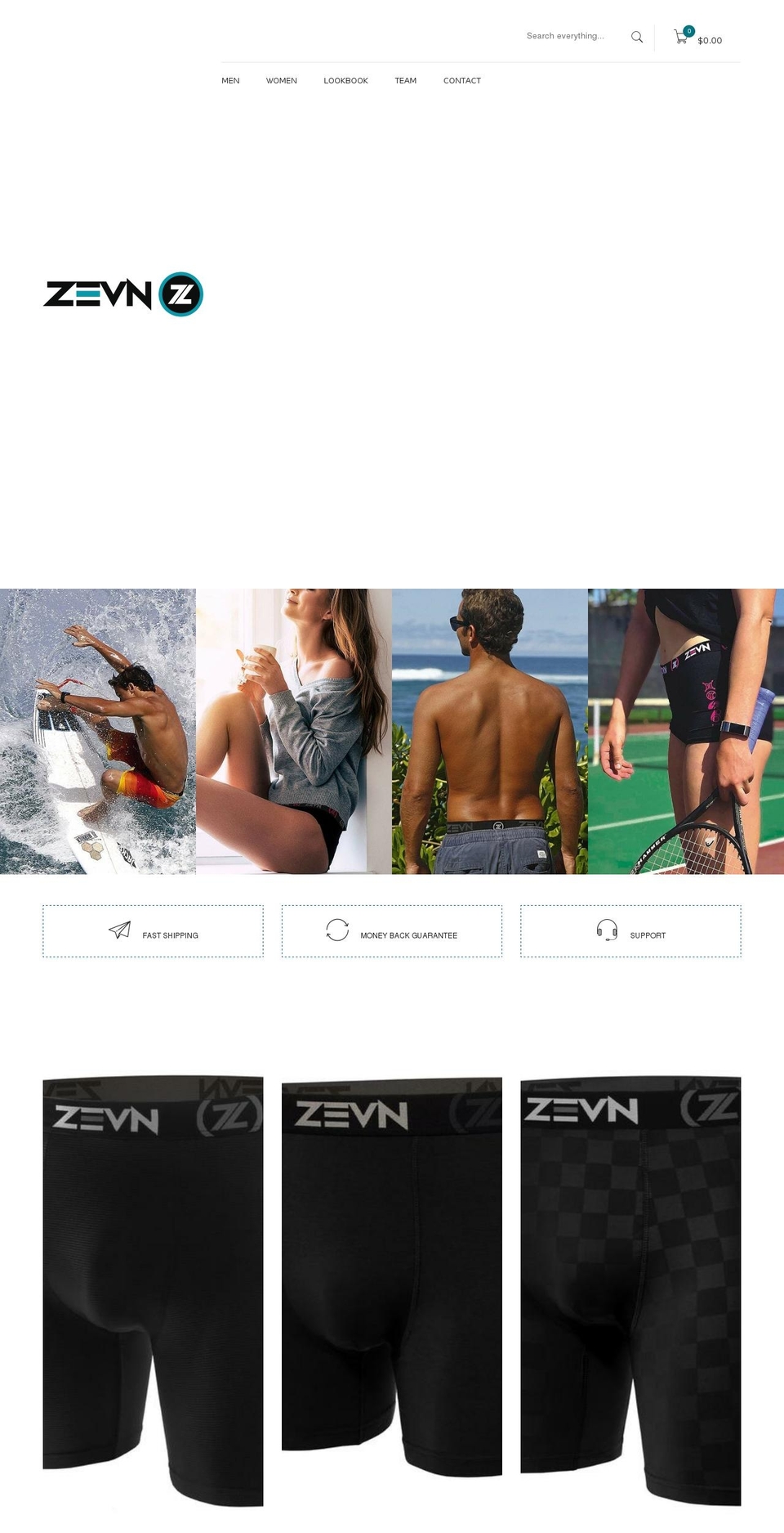 archive Shopify theme site example zevnusa.com