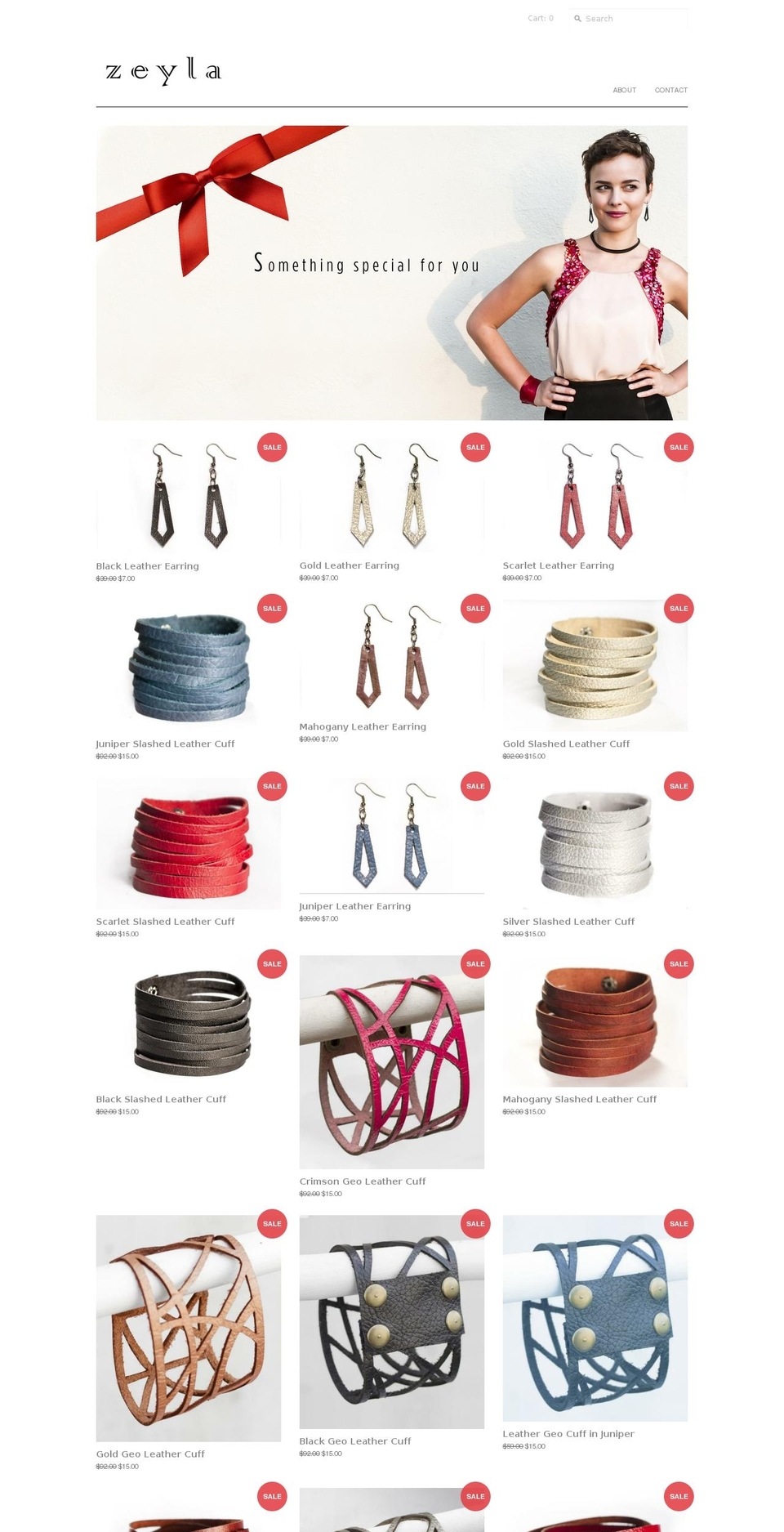 zeyla-haus.com shopify website screenshot