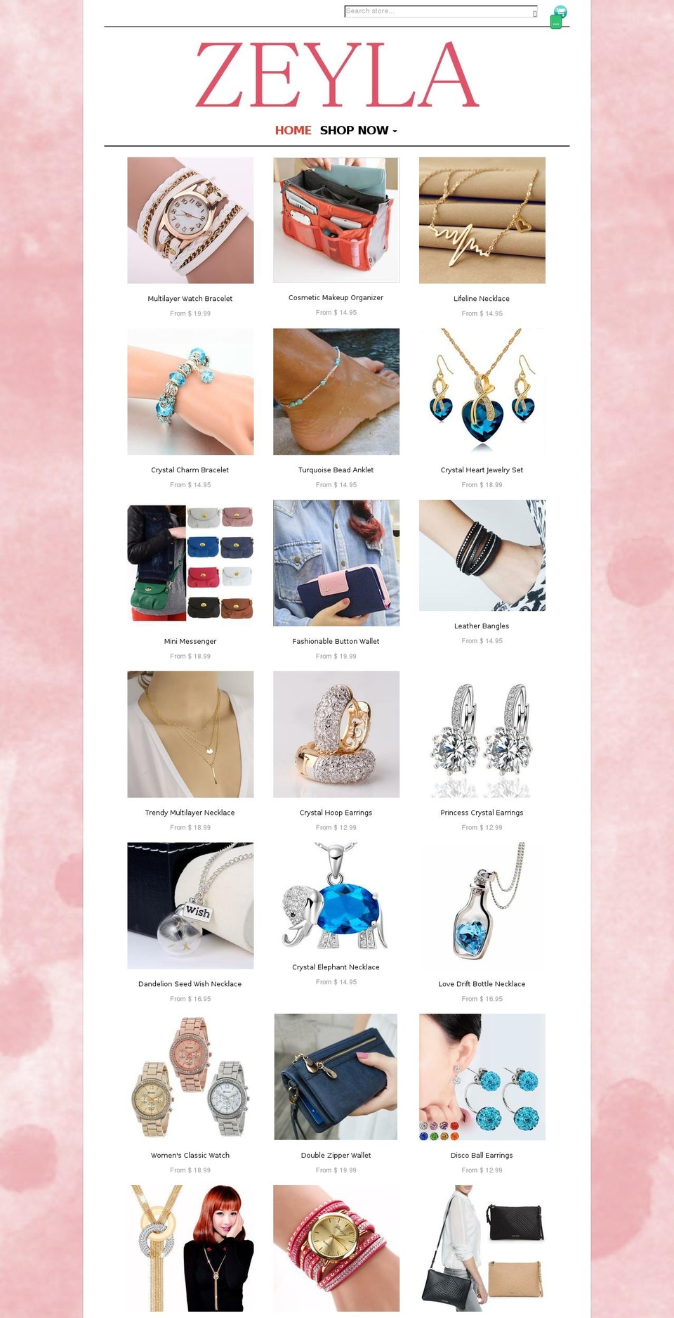 zeylafashion.com shopify website screenshot