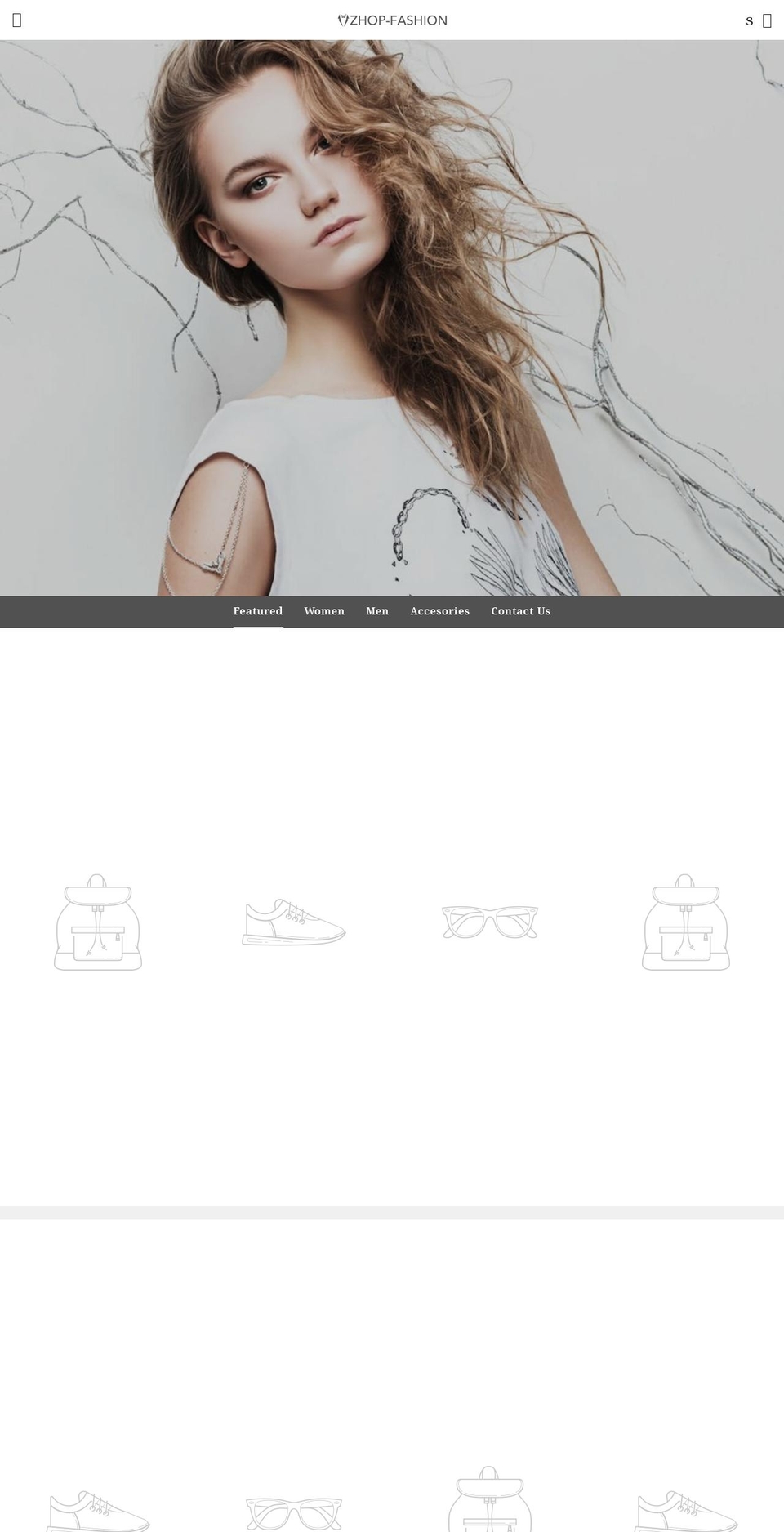 zhopfresh.myshopify.com shopify website screenshot