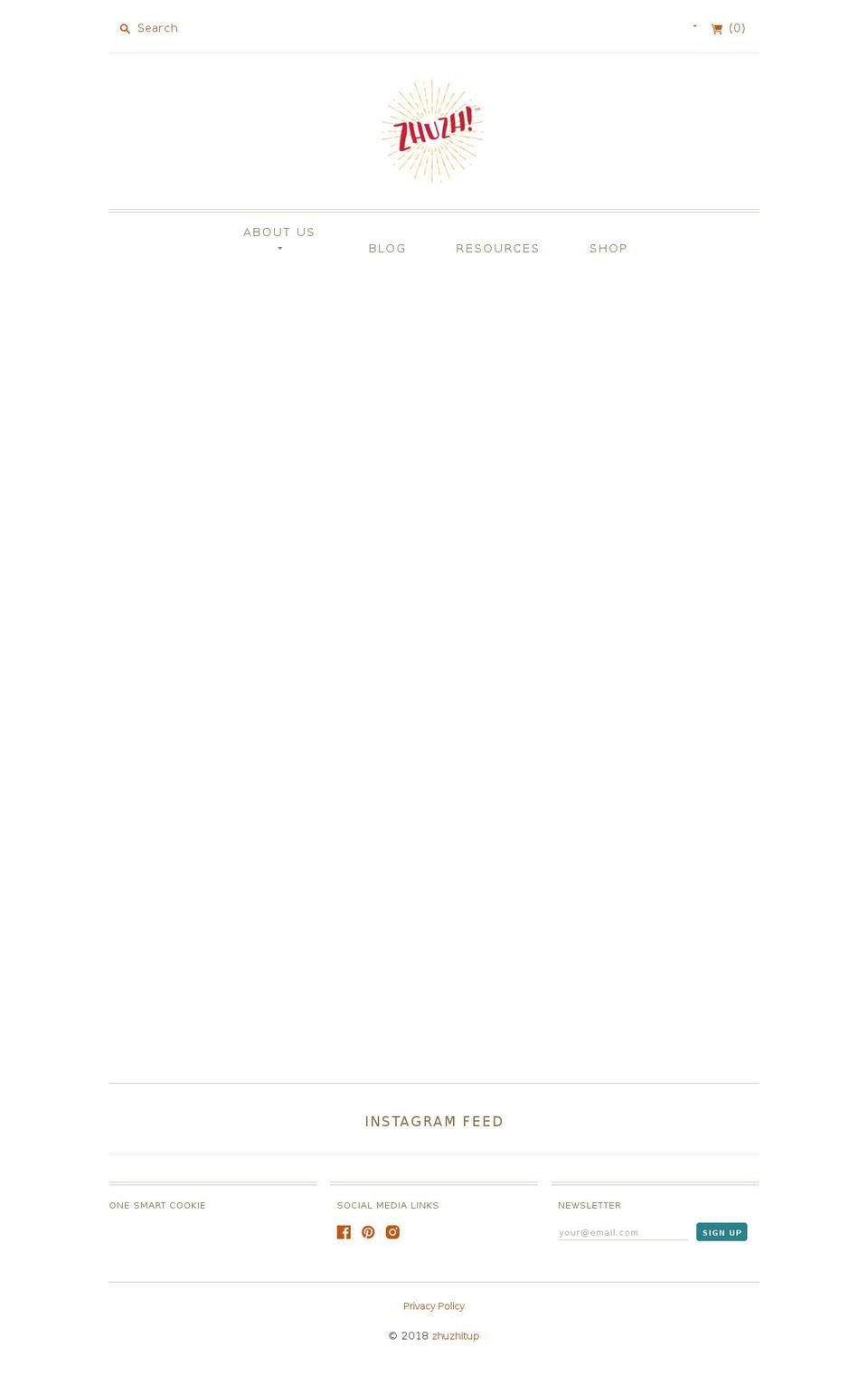 zhuzhitup.com — Shopify storefront screenshot