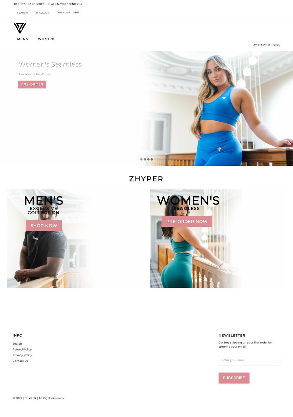 zhyper.com shopify website screenshot