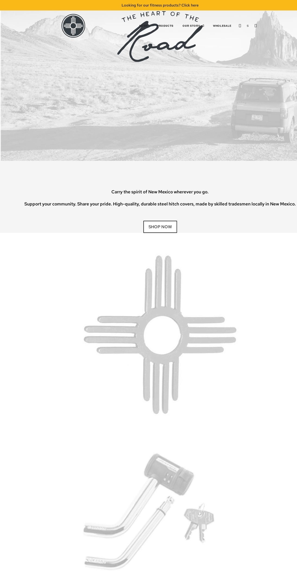 ziahitch.com shopify website screenshot