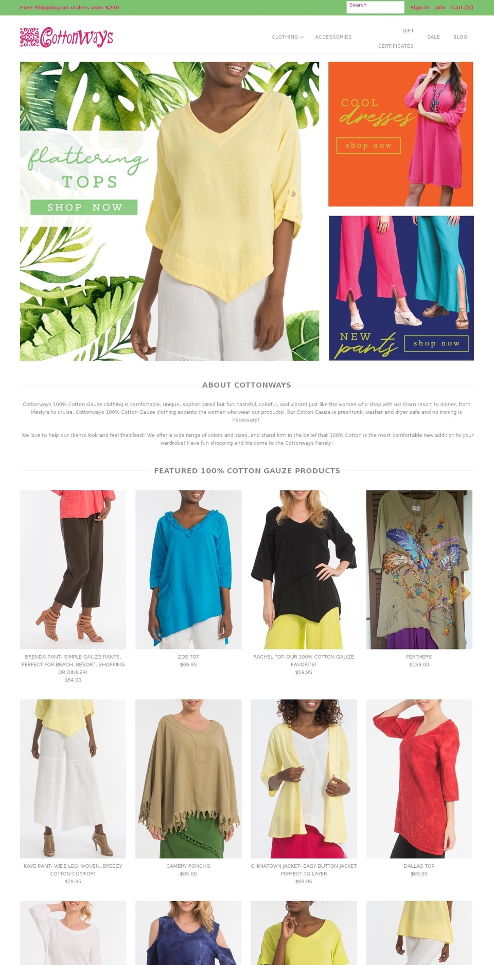 ziezy.com — Shopify storefront screenshot