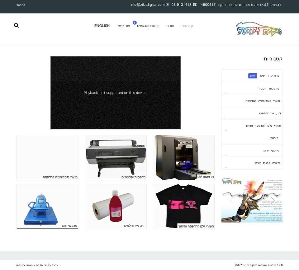 zikitdigital.com shopify website screenshot