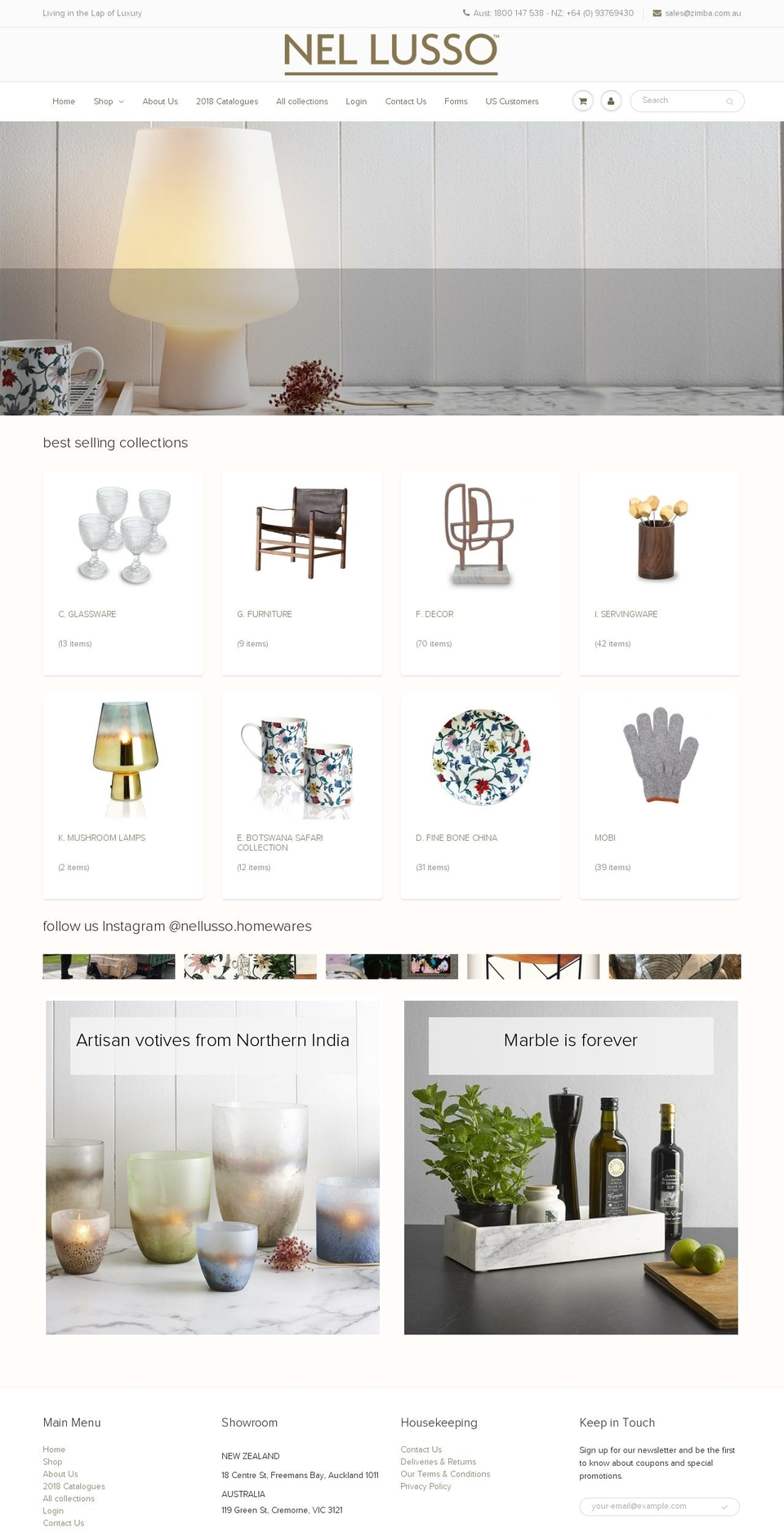 zimba.co.nz shopify website screenshot