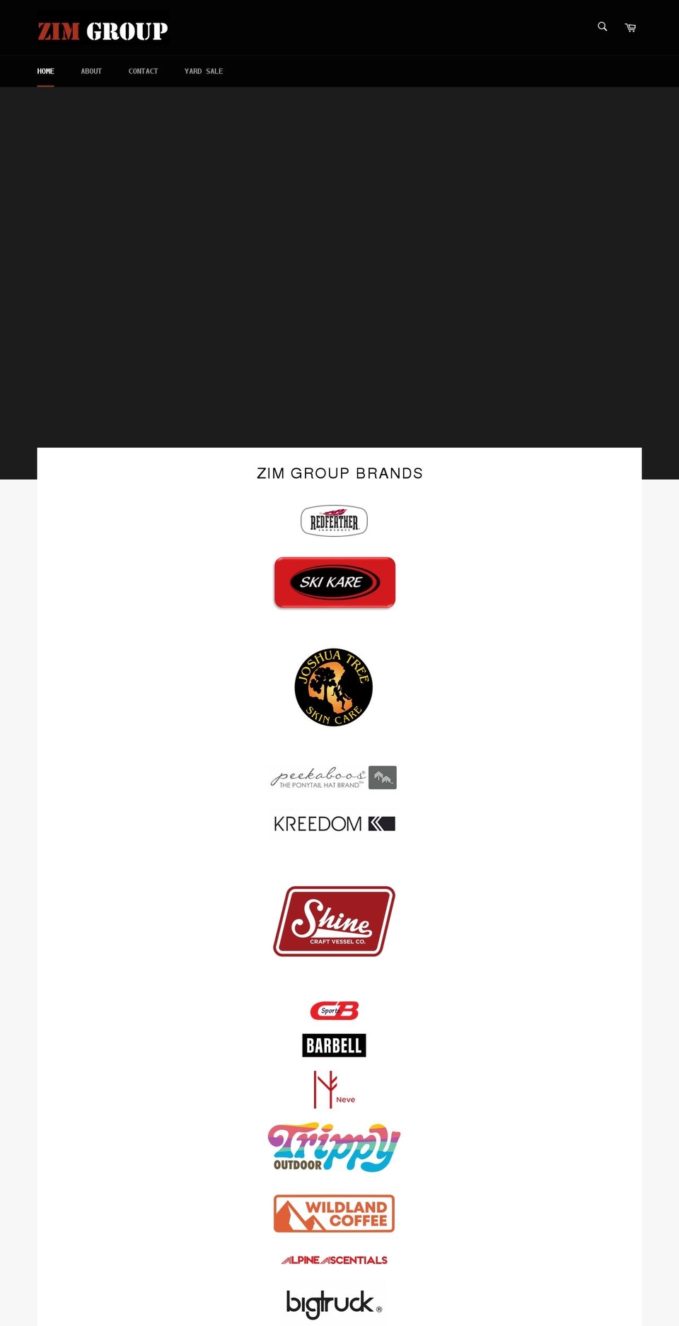 zimoutdoors.com shopify website screenshot