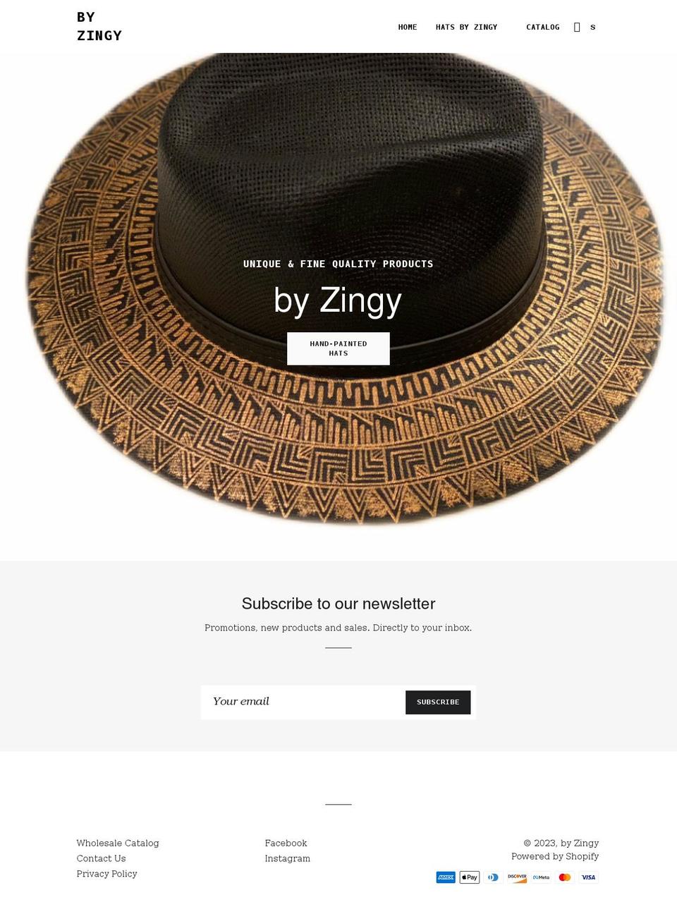 zingyboutique.com — Shopify storefront screenshot