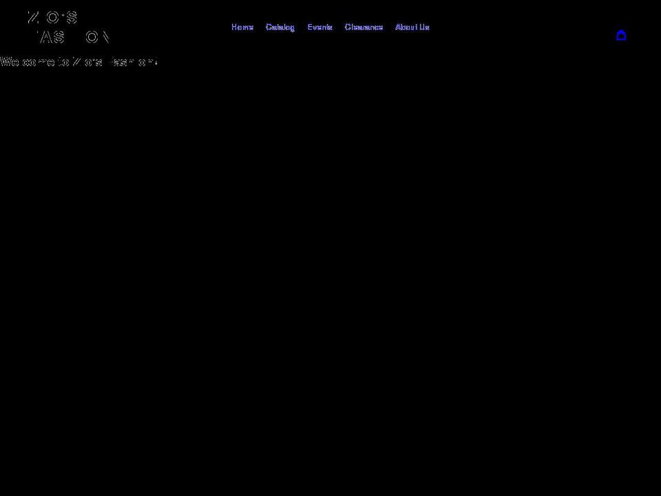 ziosfashion.com shopify website screenshot