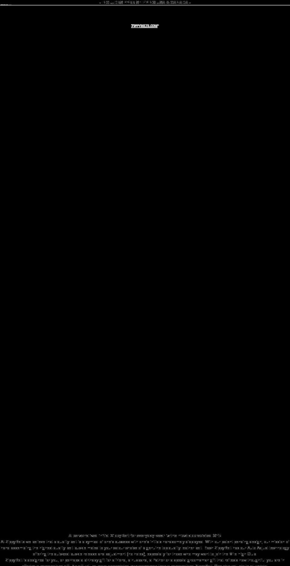 zippybelts.com shopify website screenshot