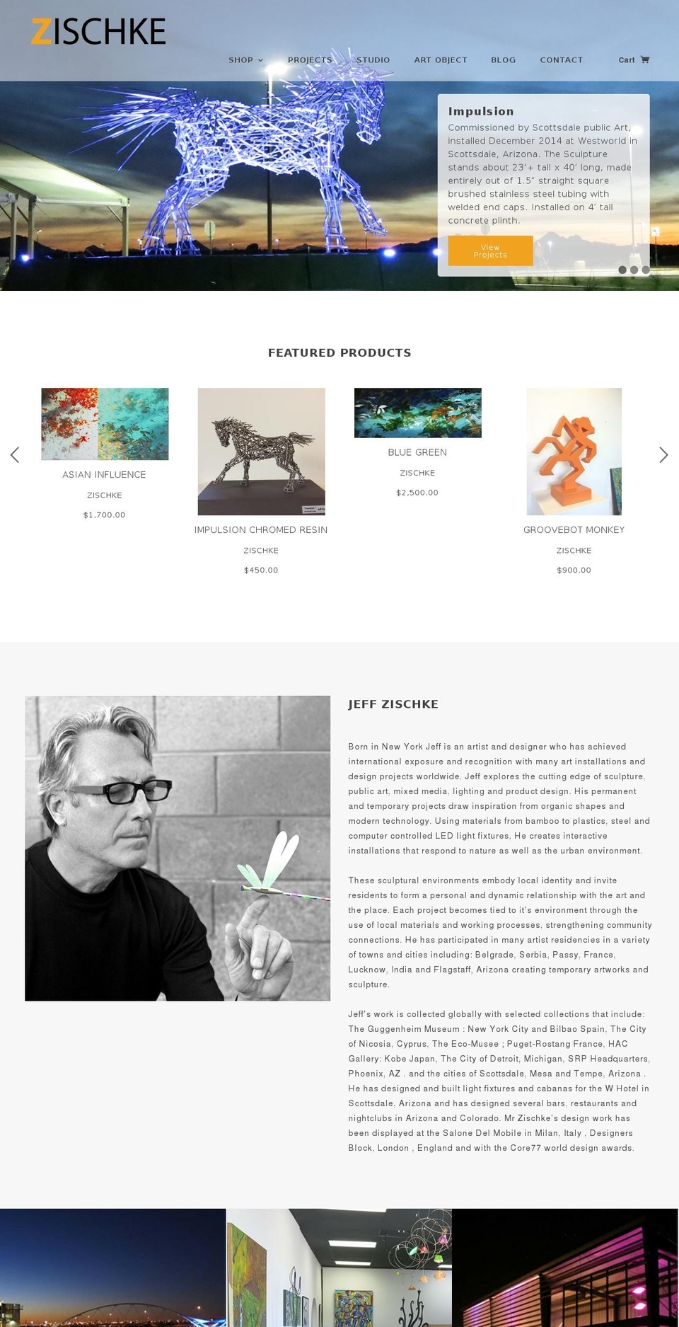 zischkegroup.com shopify website screenshot