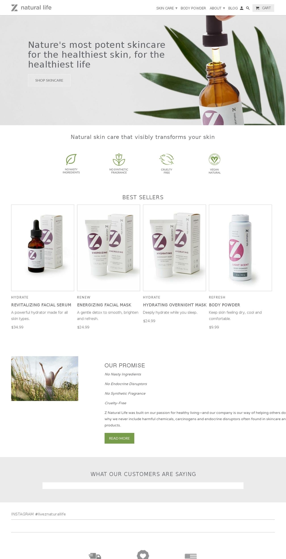 zisketrading.com — Shopify storefront screenshot