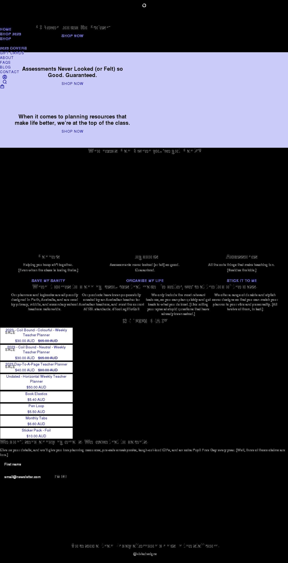 ziviadesigns.com shopify website screenshot