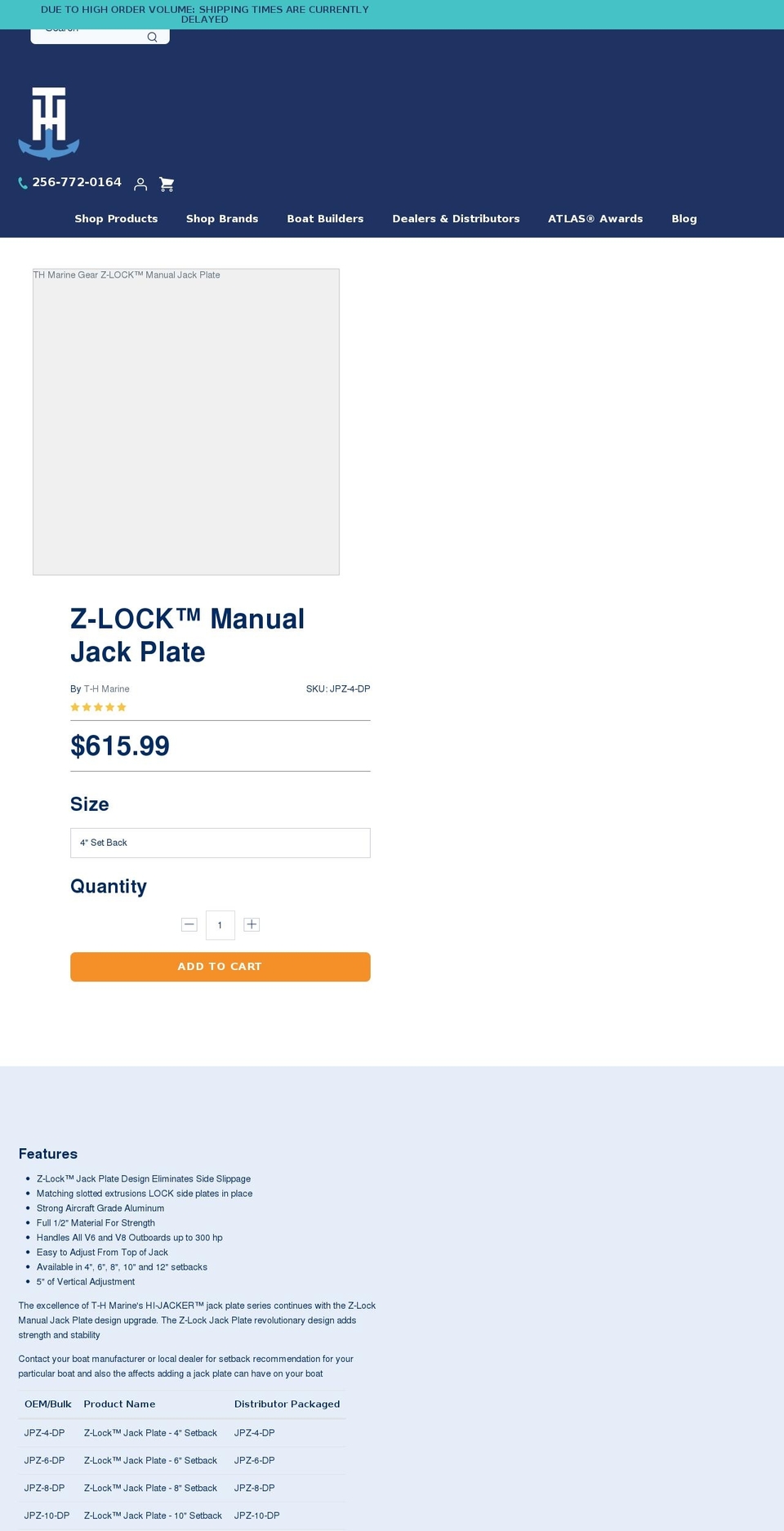 zlockjack.com — Shopify storefront screenshot