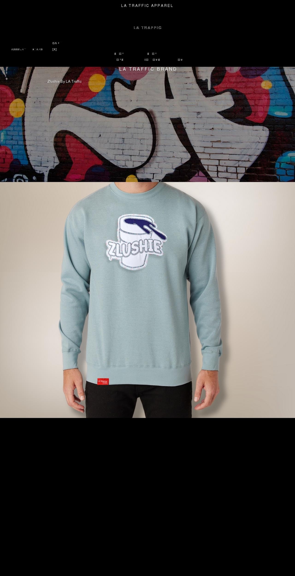 zlushie.com shopify website screenshot