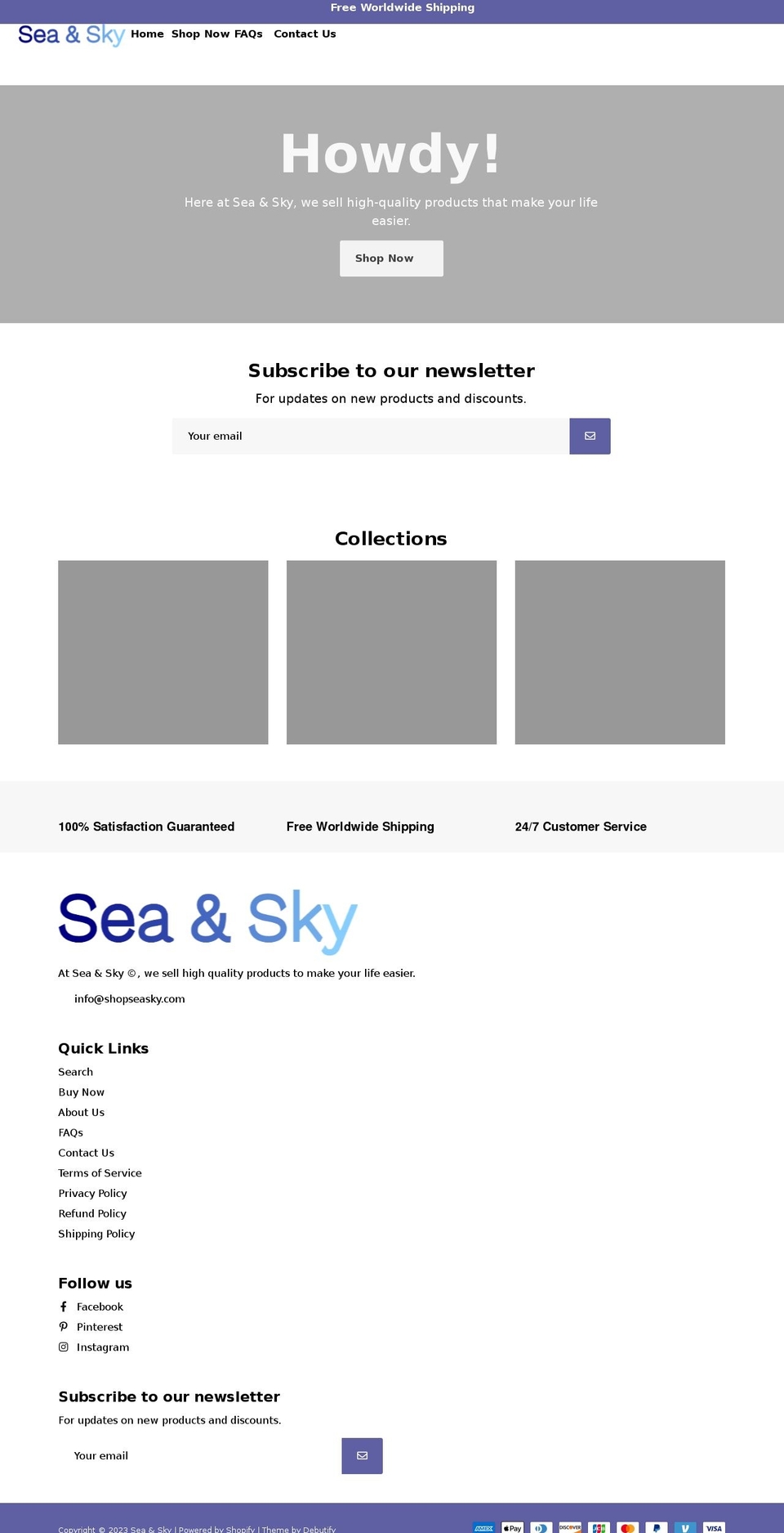zobustore.com shopify website screenshot