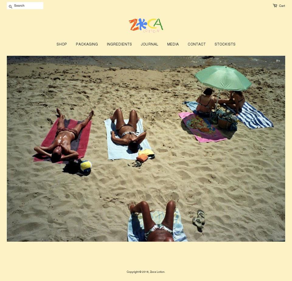 zocalotion.com shopify website screenshot