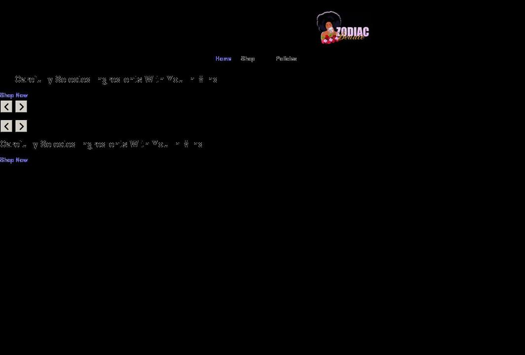 zodiacbeaute.com shopify website screenshot