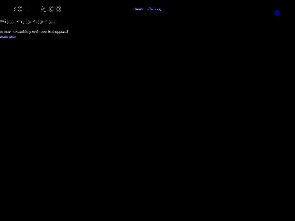 zoelaco.com shopify website screenshot