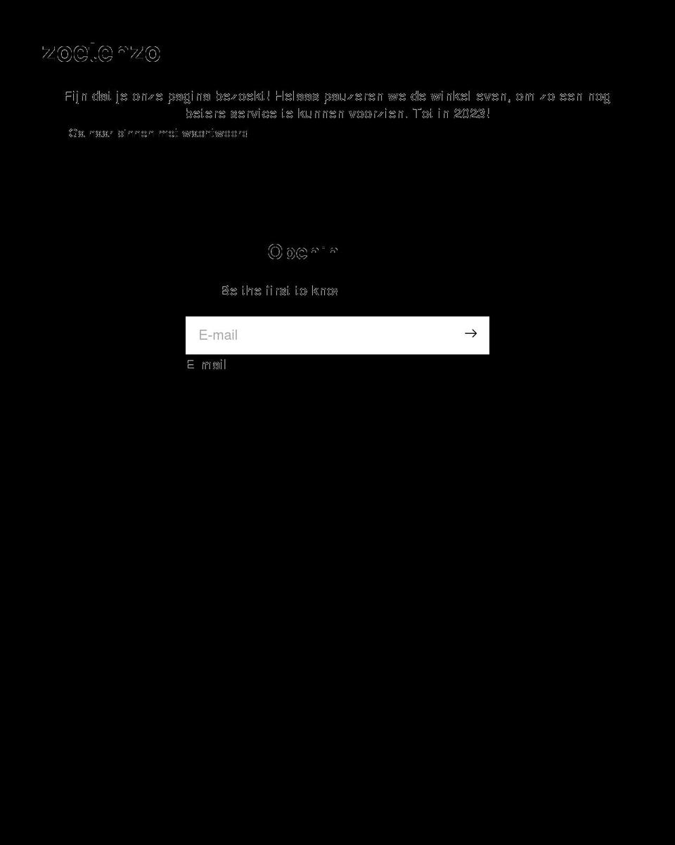 zoetenzo.be shopify website screenshot