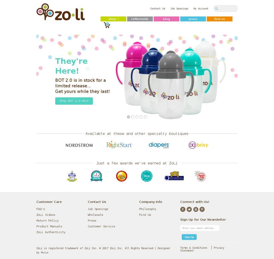 Artemis Mobilia 2015 v. 3.3 Shopify theme site example zolikids.com