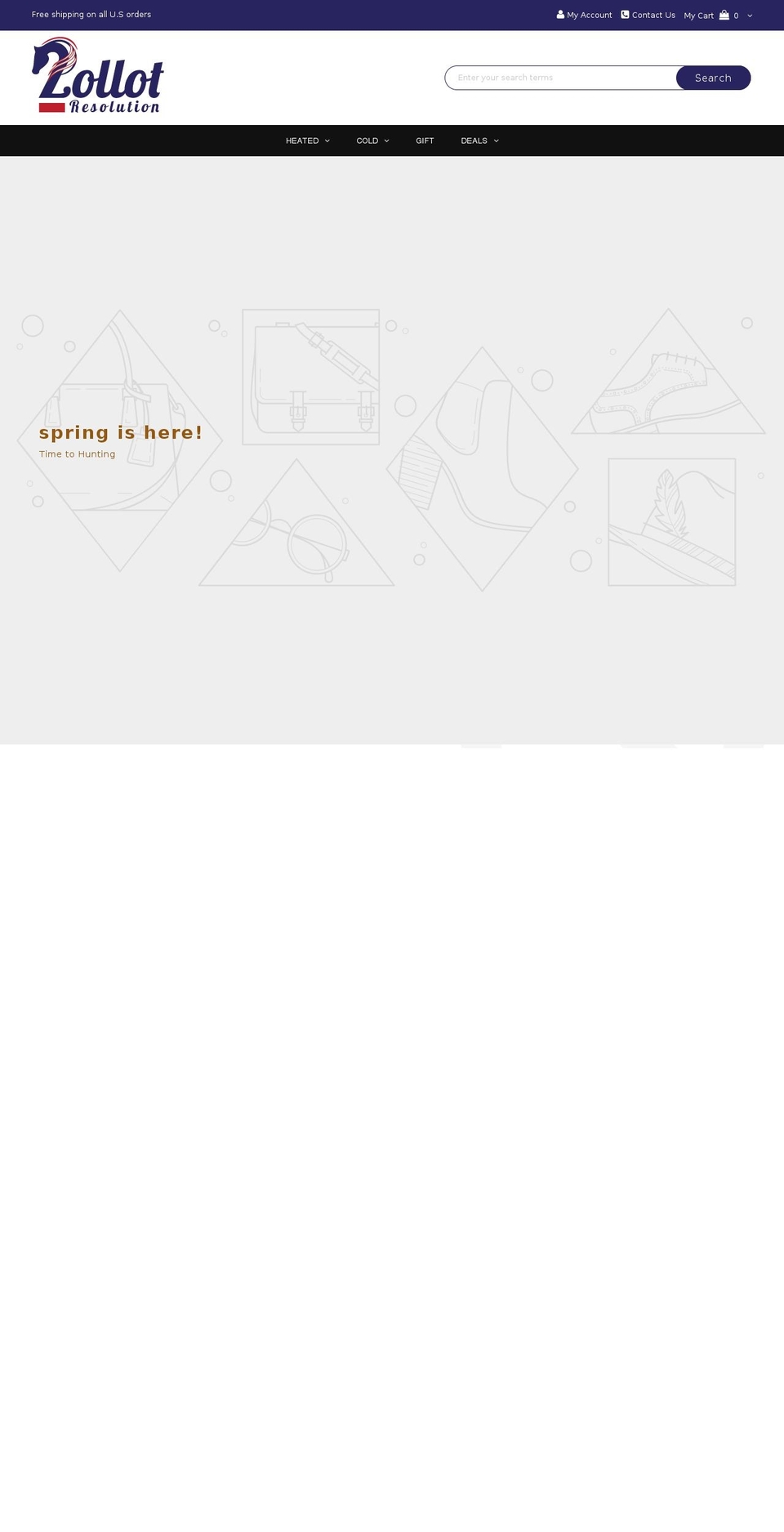 zollot.com shopify website screenshot