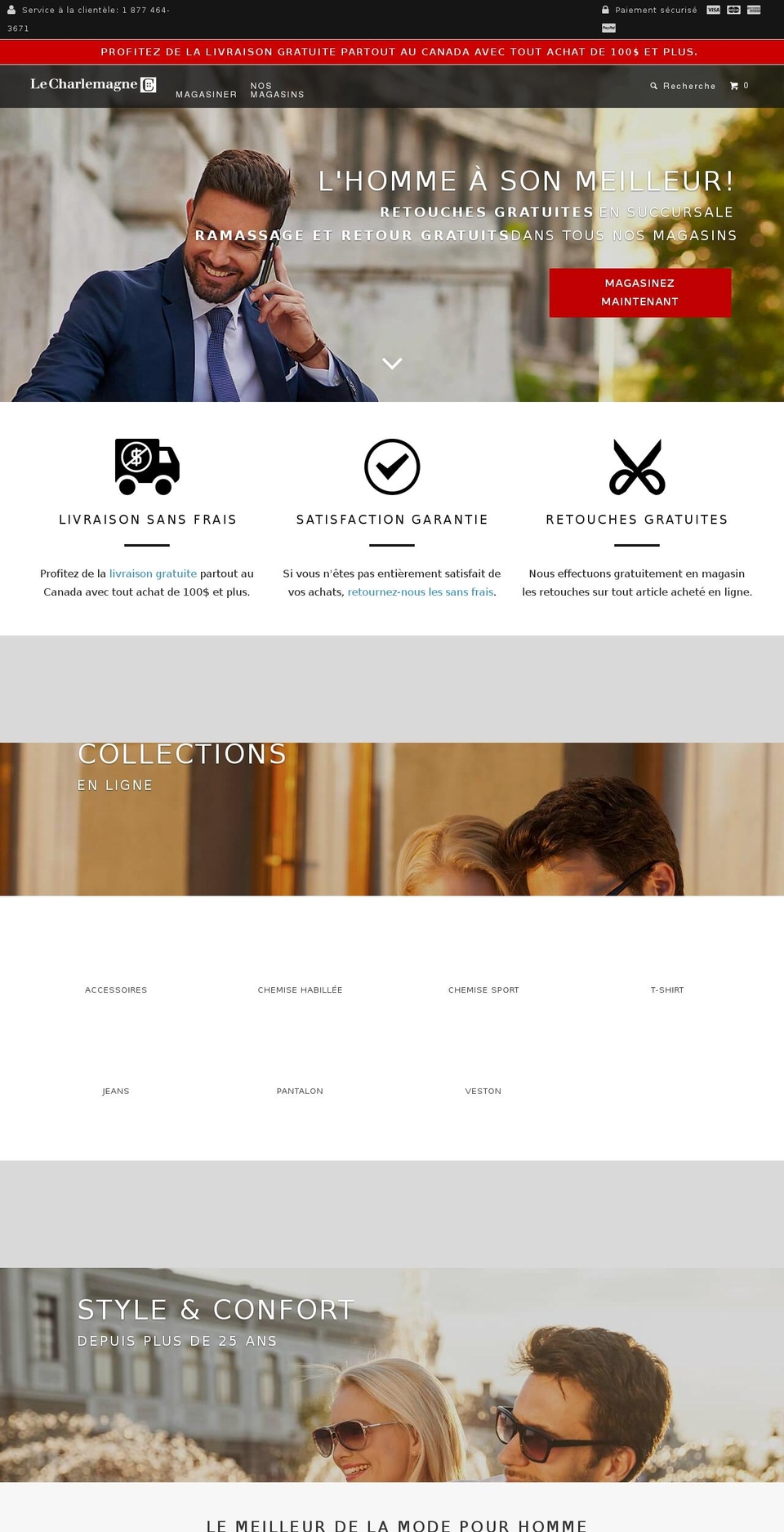 zoneurbaine.ca shopify website screenshot