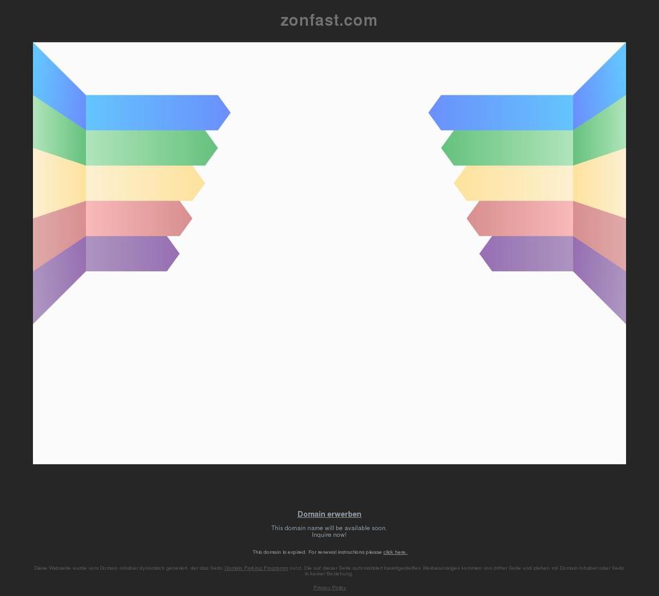 zonfast.com — Shopify storefront screenshot