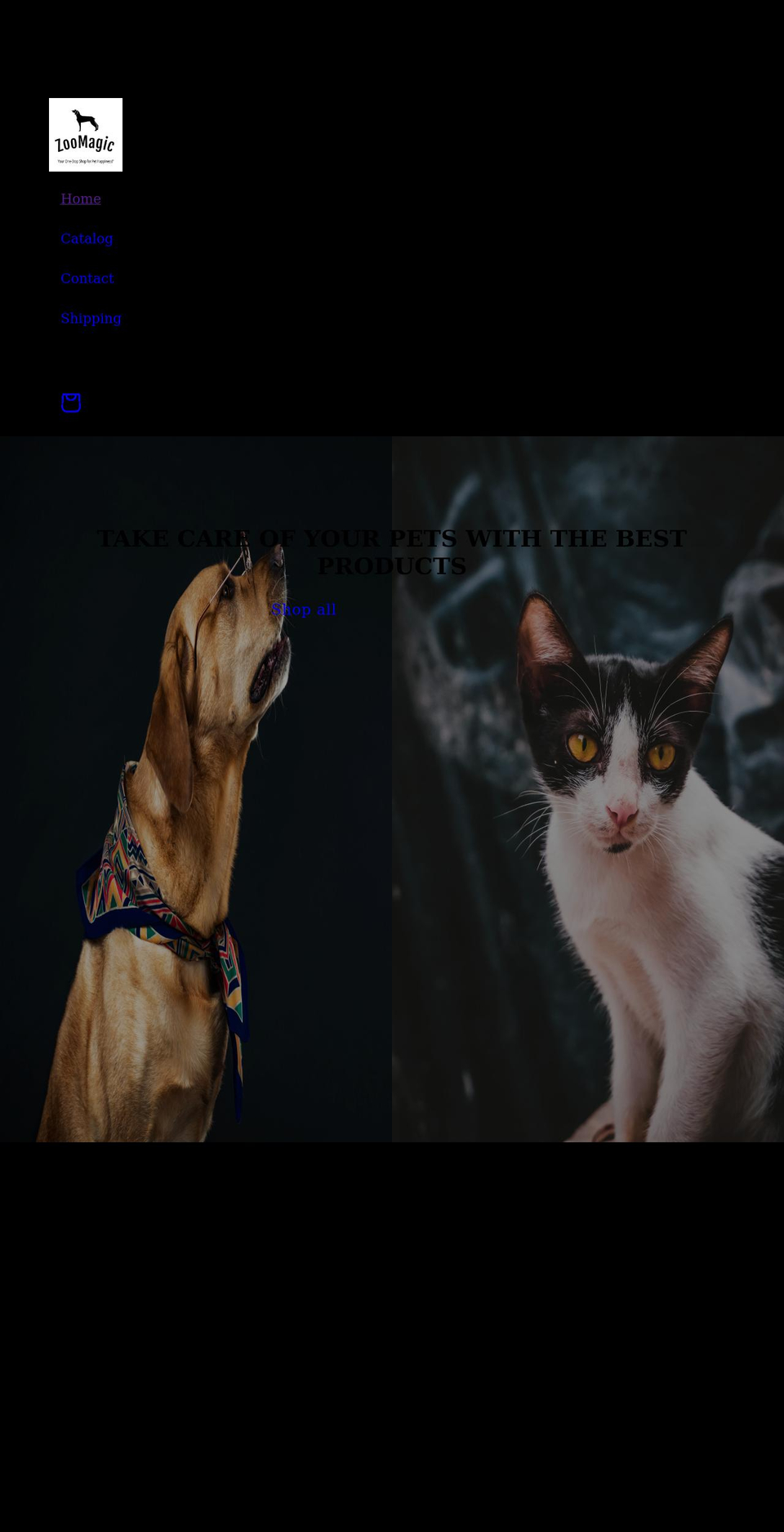 zoo-magic.com shopify website screenshot