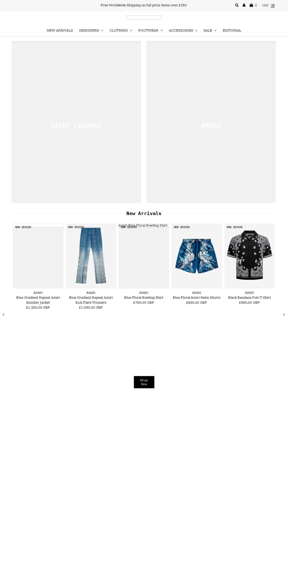 zoofashions.uk shopify website screenshot