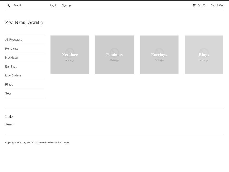 zoonkaujjewelry.com — Shopify storefront screenshot