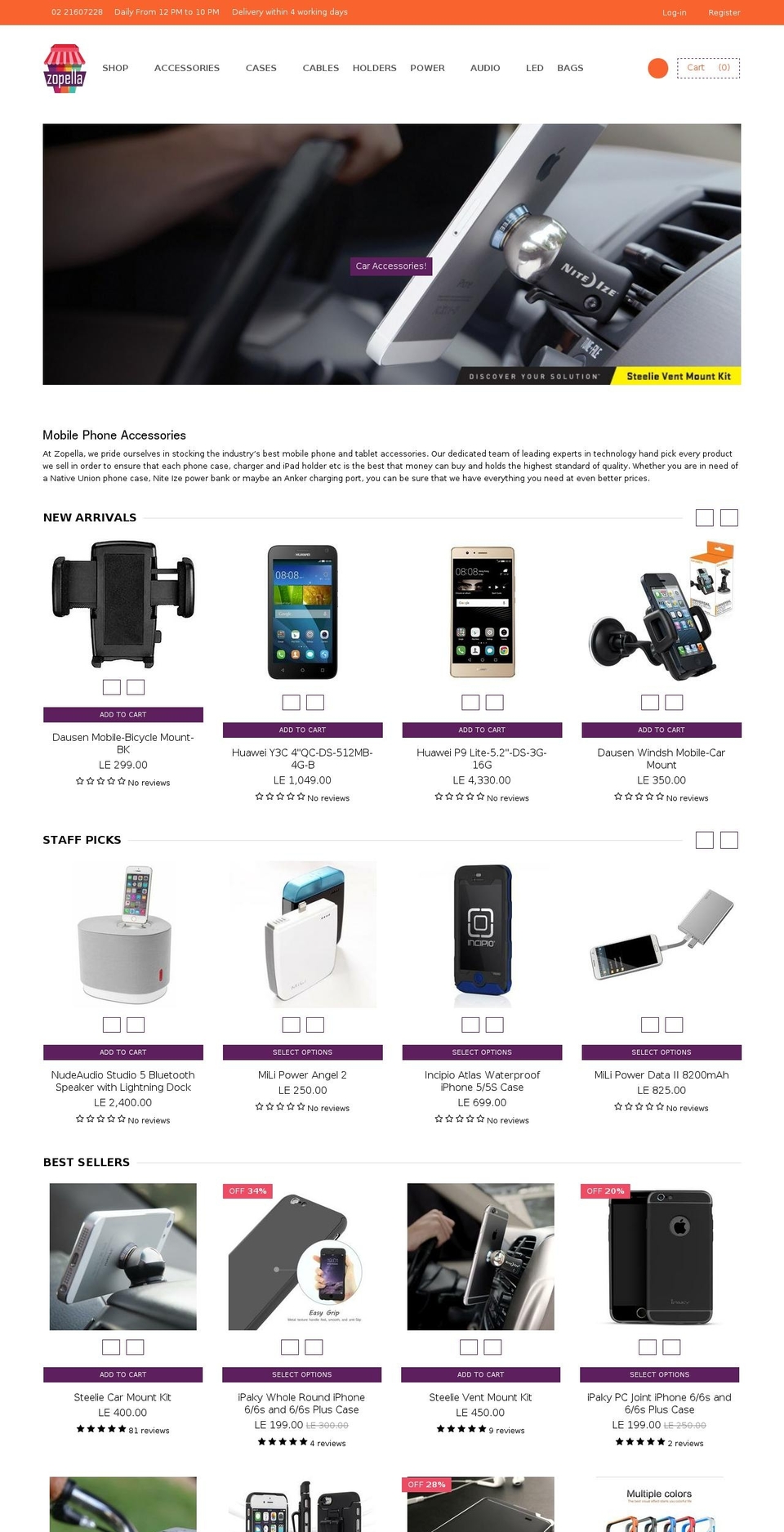 zopella.com shopify website screenshot