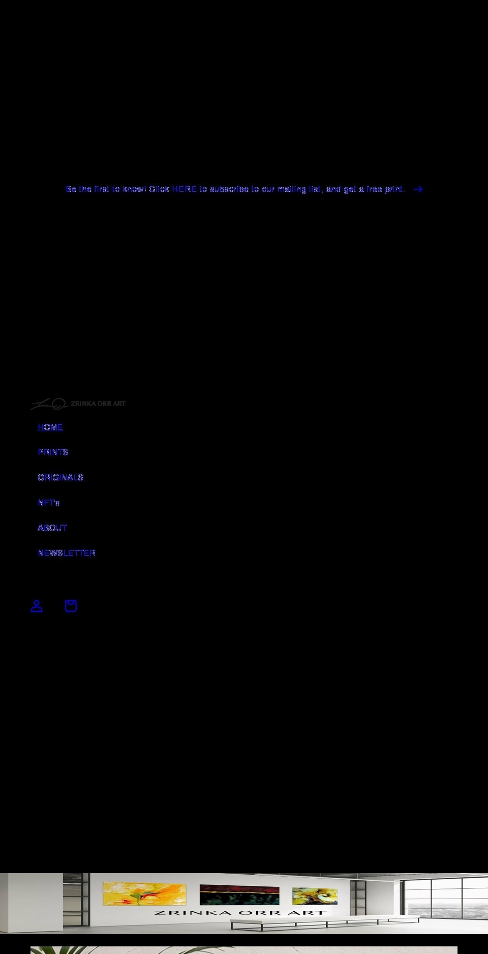 zrinka.com shopify website screenshot